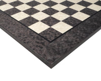 Scacchiera in acero grigio da 51 cm
