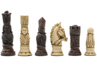 Berkeley Chess Victorian Russet Chessmen
