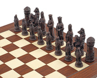 Berkeley Chess Camelot Russet Chessmen