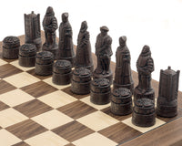 Berkeley Chess English Russet Chessmen