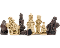Berkeley Chess Alice in Wonderland Russet Chessmen