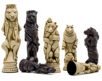 Berkeley Chess Reynard the Fox Russet Chessmen