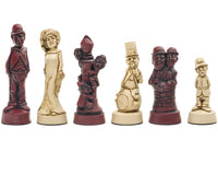 Berkeley Chess Movie Stars Cardinal Chessmen