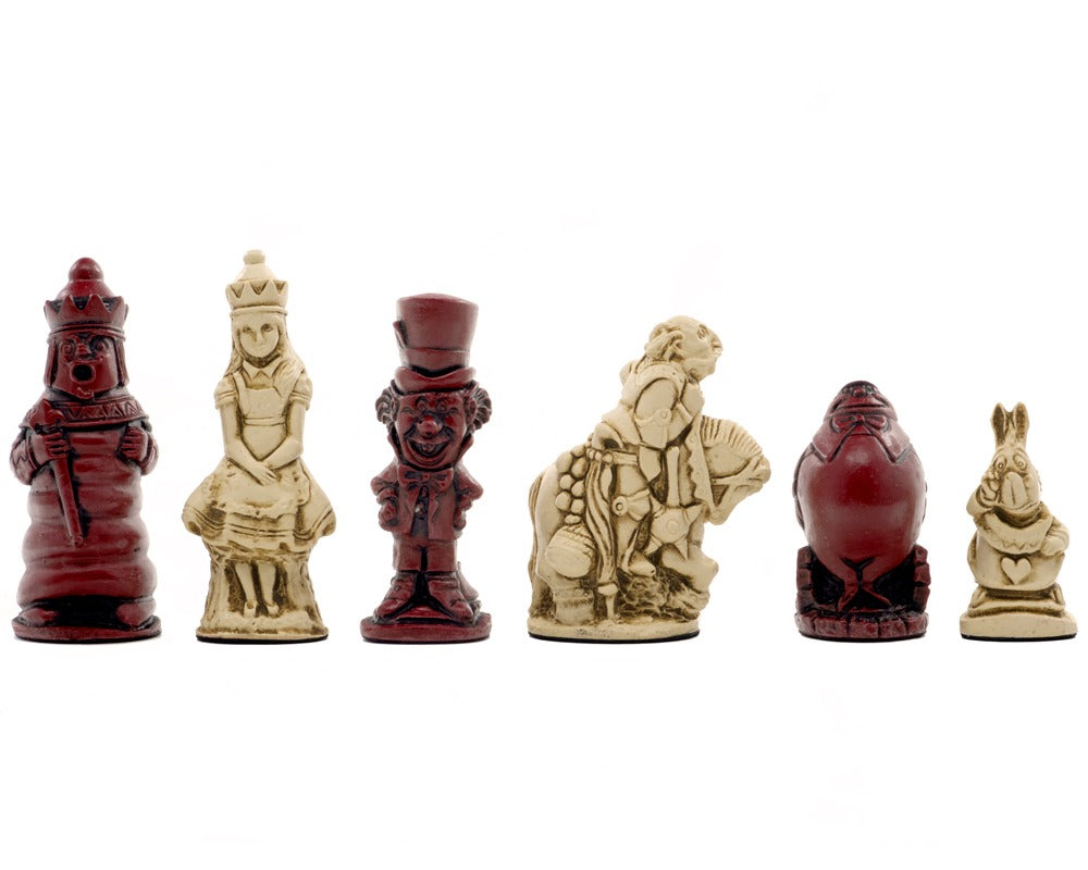 Berkeley Chess Alice in Wonderland Cardinal Chessmen