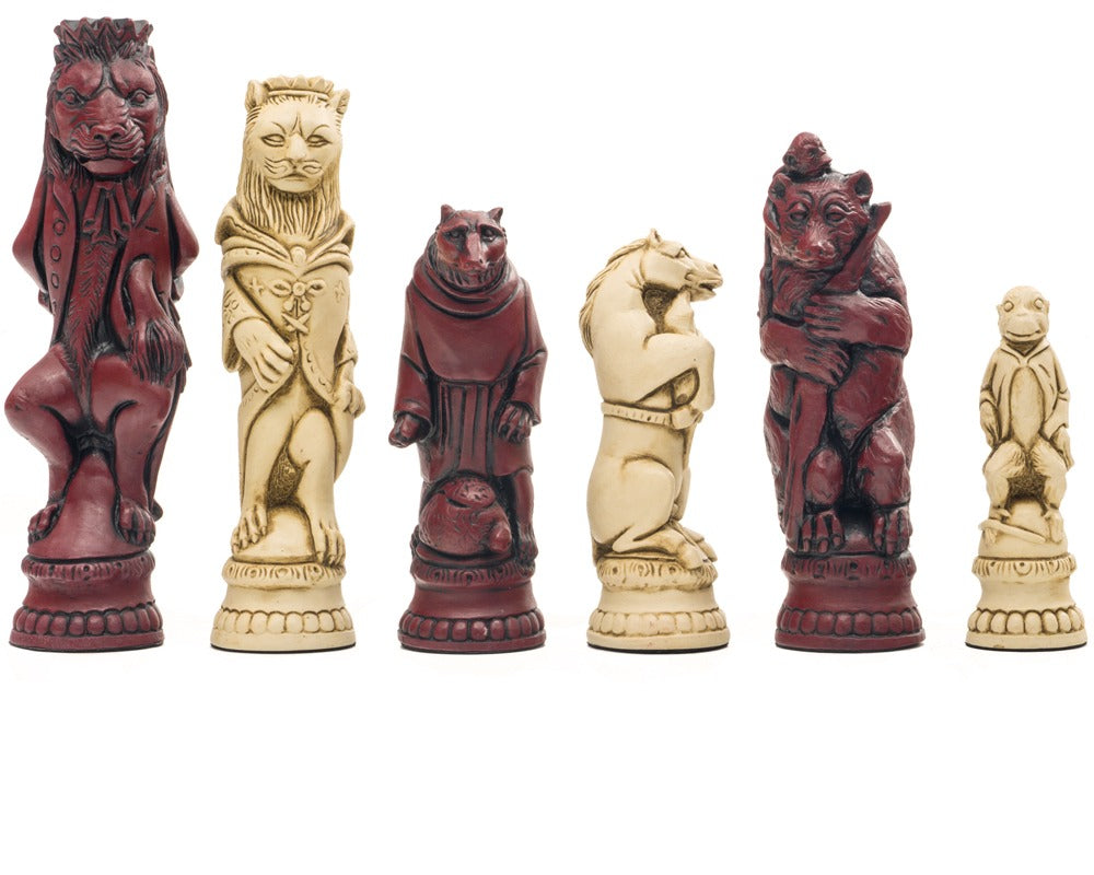 Berkeley Chess Reynard the Fox Cardinal Chessmen