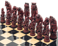 Berkeley Chess Reynard the Fox Cardinal Chessmen