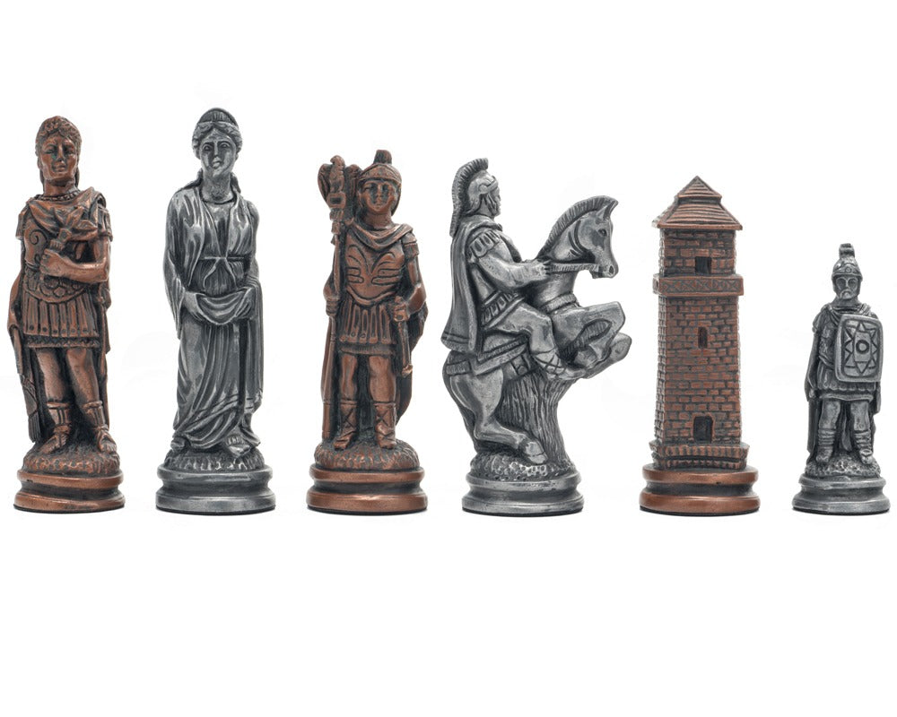 Berkeley Chess Roman Metallic Chessmen