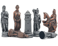 Berkeley Chess Roman Metallic Chessmen