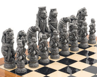 Berkeley Chess Reynard the Fox Metallic Chessmen