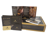 Set da Backgammon Manopoulos in wenge e radica di noce