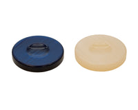 Pedine da backgammon Deluxe Blu e Avorio 36 mm