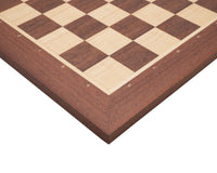 Scacchiera in legno intarsiata n. 4 da 40 cm con notazione