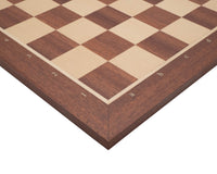 Scacchiera in legno intarsiata n. 5 da 48 cm con notazione