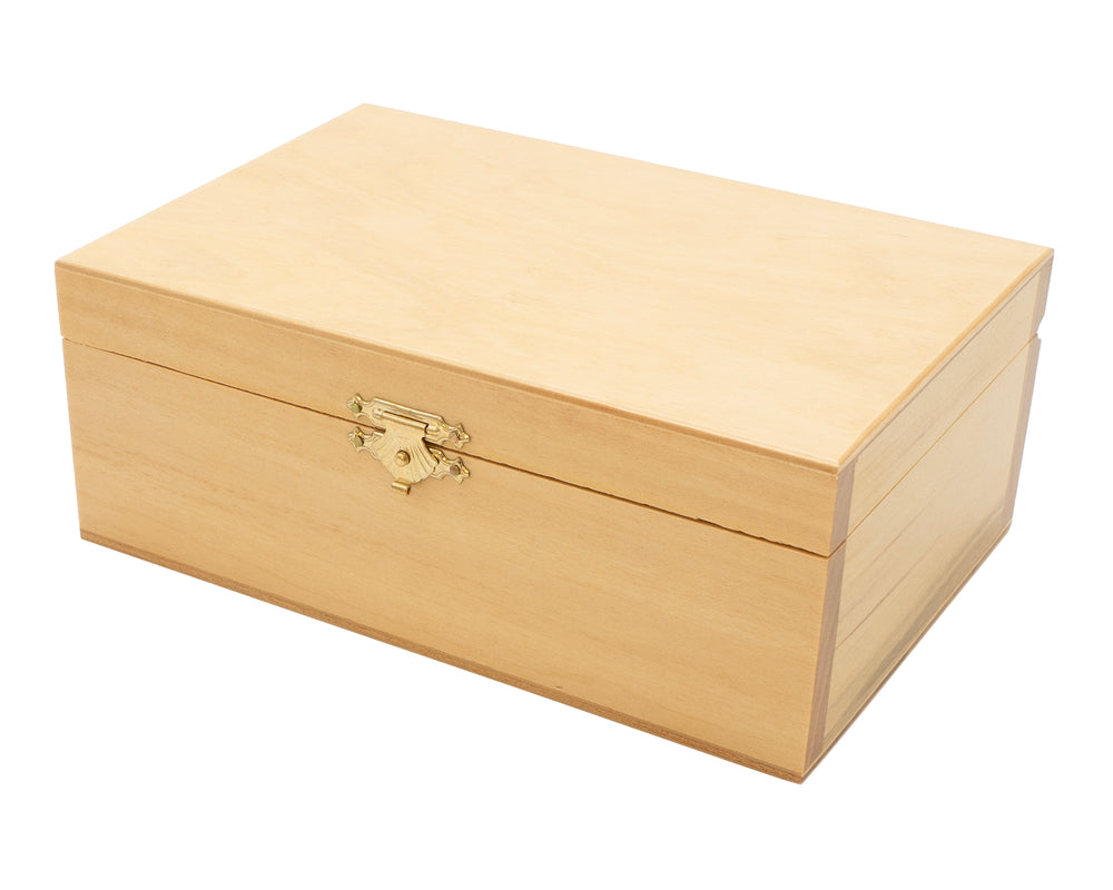 Numero 5: Custodia per pezzi degli scacchi in legno di betulla