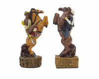 The British Vs Zulus Hand-Painted Themed Chess Pieces by Italfama