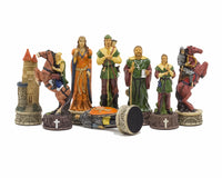The Robin Hood Hand-Painted Themed Chess Pieces by Italfama