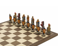 The Robin Hood Hand-Painted Themed Chess Pieces by Italfama