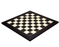 Scacchiera Deluxe nera e acero da 45 cm