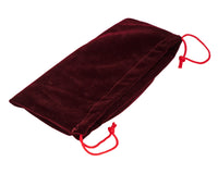 Sacchetto rosso per pezzi degli scacchi con coulisse