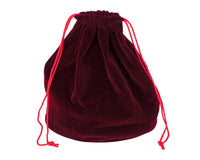Sacchetto rosso per pezzi degli scacchi con coulisse