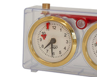 Turnier Orologio per scacchi trasparente