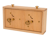 Orologio per scacchi Turnier in legno - legno chiaro