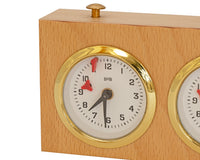 Orologio per scacchi Turnier in legno - legno chiaro