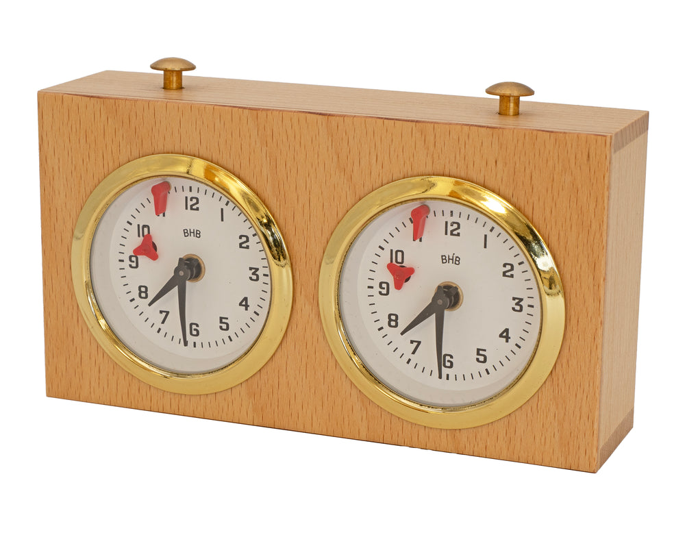 Orologio per scacchi Turnier in legno - legno chiaro