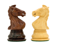 Serie Madrid - Pezzi degli scacchi di lusso in palissandro - 10 cm