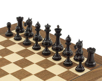 Columbus Series - Pezzi degli scacchi in ebano - 10,2 cm