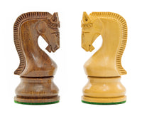 Serie Leningrad - Pezzi degli scacchi in acacia - 10,2 cm