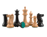 Riproduzione dei Pezzi degli scacchi Staunton del 1849 in ebano - 10,2 cm