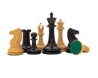 Harrwitz Series - Pezzi degli scacchi ebonizzati - 8,9 cm