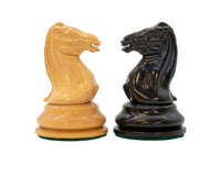 Harrwitz Series - Pezzi degli scacchi ebonizzati - 8,9 cm