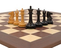Harrwitz Series - Pezzi degli scacchi ebonizzati - 8,9 cm