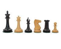 JJ Cooke Pezzi degli scacchi Ebonizzati - 8,9 cm