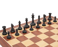 JJ Cooke Pezzi degli scacchi Ebonizzati - 8,9 cm