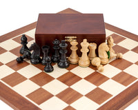 Set di scacchi Down Head Grand Championship Nero