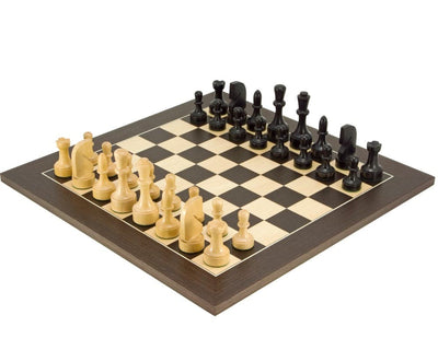 Set di scacchi Serie Contemporanea Wenge