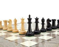 Set di scacchi Oxford in radica di frassino