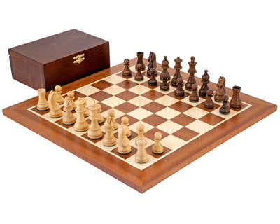 Set di scacchi da campionato Down Head in Sheesham