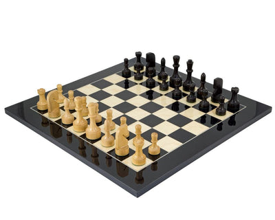 Set di scacchi contemporaneo Anegre nero