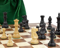 Conquest Series — Set di scacchi nero e mogano