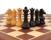 World Chess Championship — set di scacchi, orologio per scacchi e custodia per pezzi degli scacchi in legno