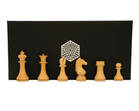World Chess Championship — set di scacchi, orologio per scacchi e custodia per pezzi degli scacchi in legno