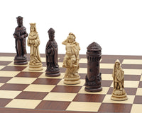 The Berkeley Chess Camelot Russet Palisander Grand Chess Set