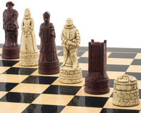 The Berkeley Chess English Black Cardinal Grand Chess Set