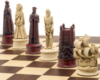 The Berkeley Chess Elizabethan Cardinal Palisander Grand Chess Set