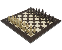 The Berkeley Chess Egyptian Russet and Wenge Chess Set