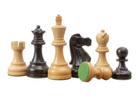 Il set di scacchi Levisham nero e noce